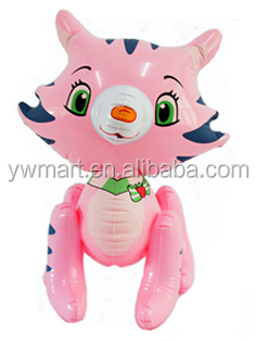 Low price selling wholesale high quality PVC children's inflatable animal toys