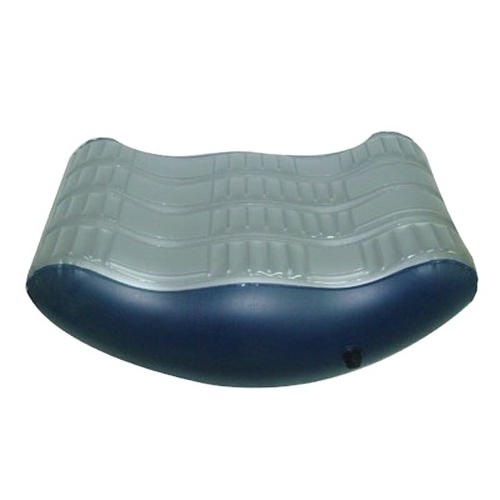 Inflatable seat cushion, self inflating sports seat cushion