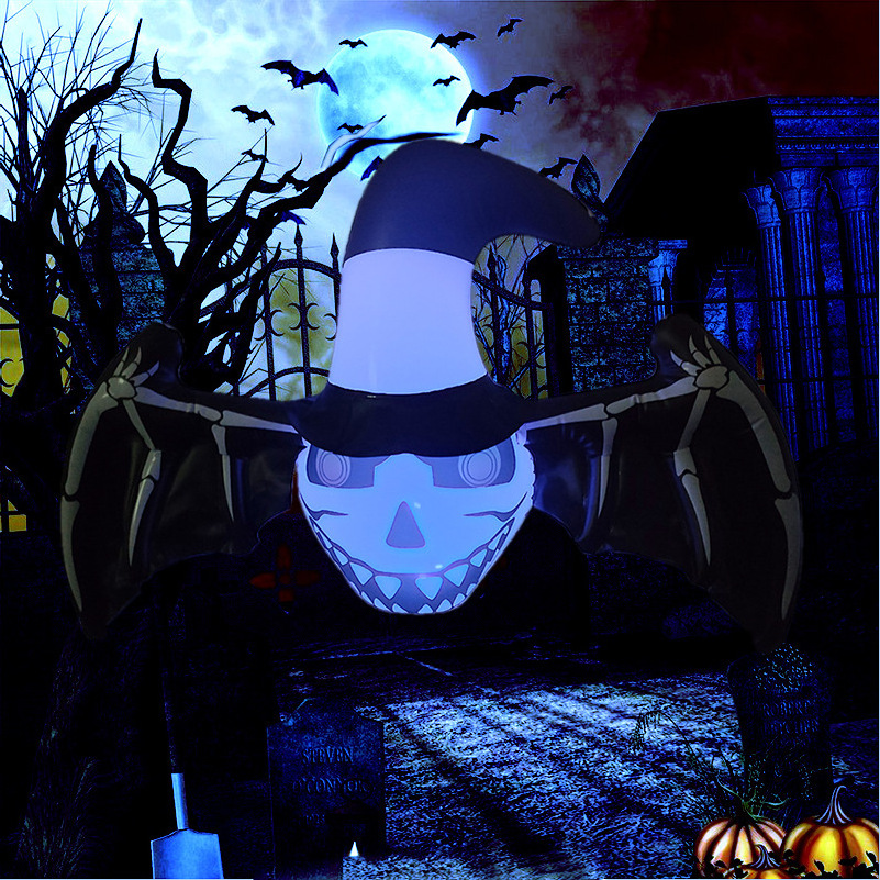 North America hot sale inflatable halloween bat inflatable outdoor decoration bat