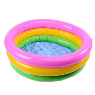 New design inflatable ball pit pool, inflatable 3-ring kids play ball pool