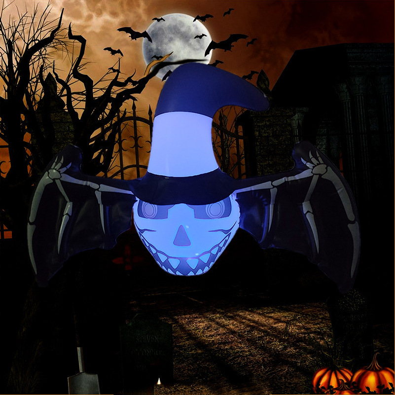 North America hot sale inflatable halloween bat inflatable outdoor decoration bat