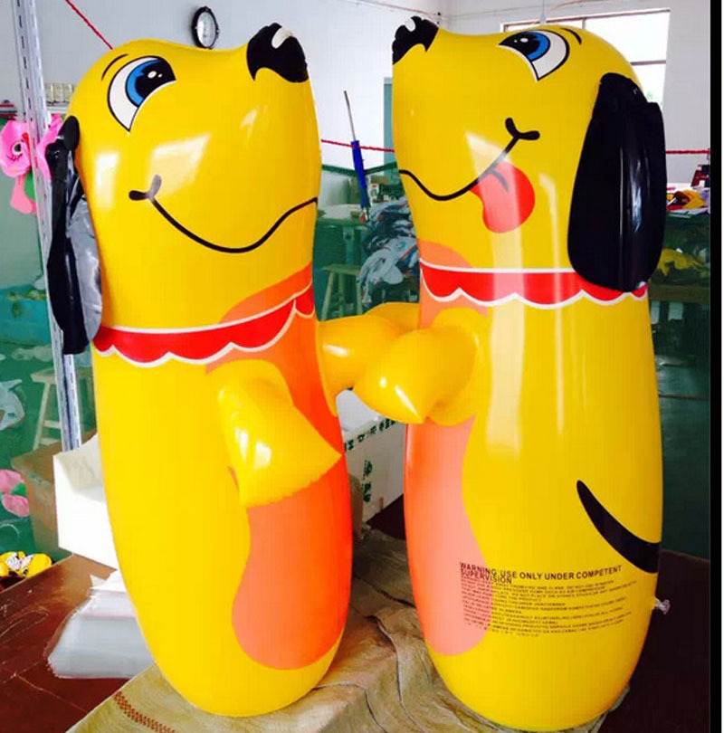 Wholesale customization eco friendly PVC funny toys inflatable tumbler toys for kids