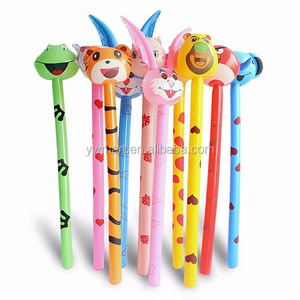 Customize Animal Long Stick Foil Balloon Inflatable Horse Head Stick Ballon Happy Birthday Party Decor Kids Boy Girl Globos