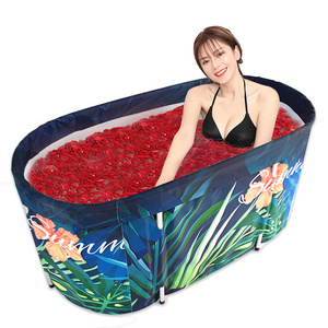 New hot sell design Adult bath bucket large size foldable bathtub portable bathtub for adults