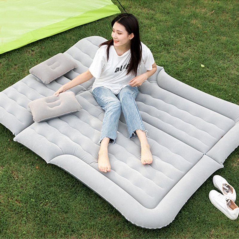 Factory direct seller foldable portable car travel inflatable car bed air mattress for back seat