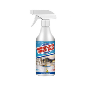 Jue Fish Free Dismantling Screen Window Cleaning Spray Free Washing Household Deodorizing and Descaling Foam Spray