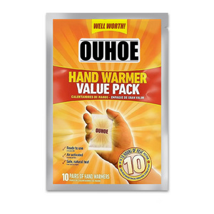 Ouhoe Amz on Winter hotsale disposable reusable self heat hand warmer warm patch warm foot heating hand OEM ODM