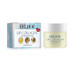 EELHOE New Organic 20g Lip Nourish Anti Cracked Collagen Deep Repair Long Lasting Hydrating Lips Cream Lip Balm Sleeping Mask