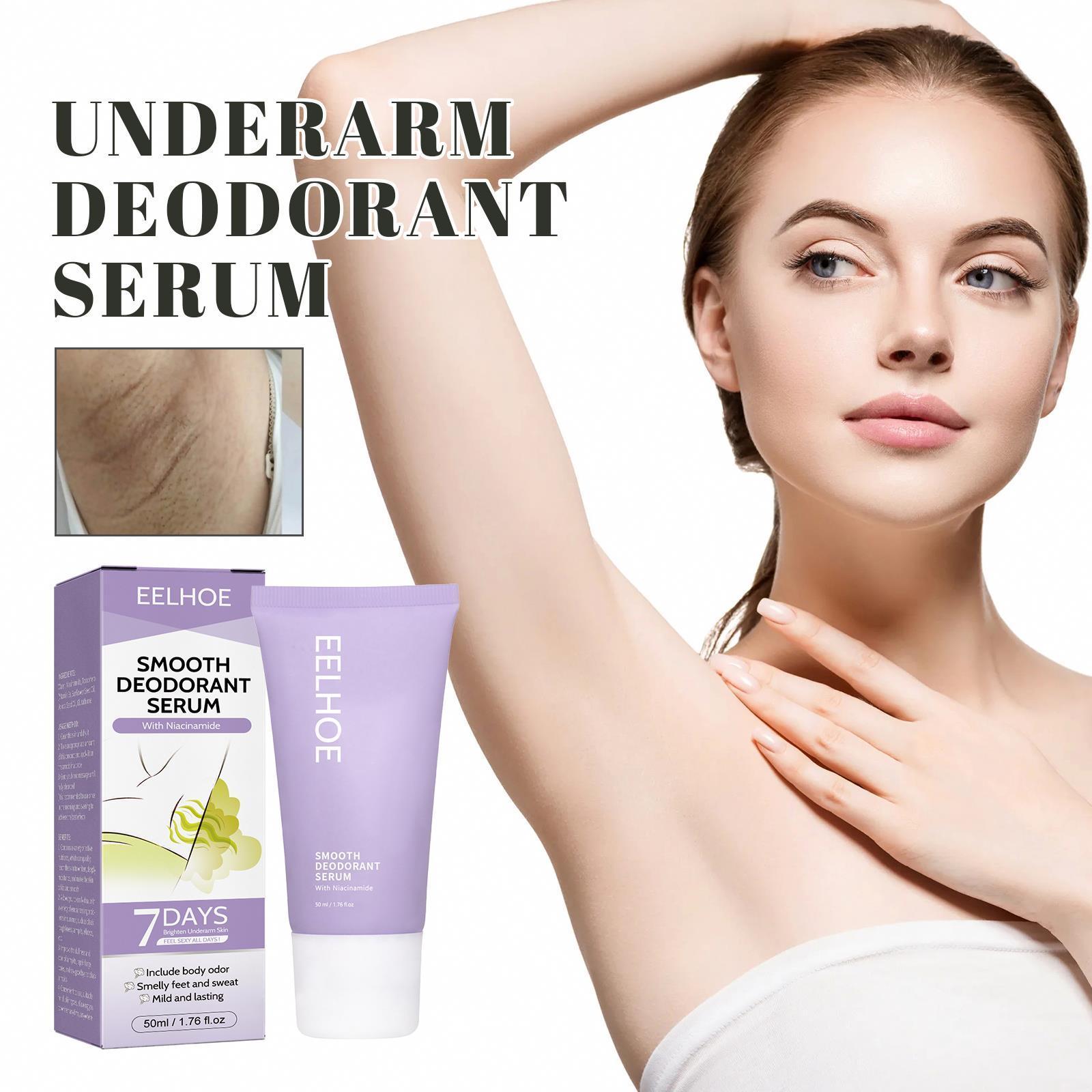 EELHOE Wholesale Private Label 50ml Natural Deodorant Privated Label Organic Sweat Defense Odor Control Body Deodorant Cream