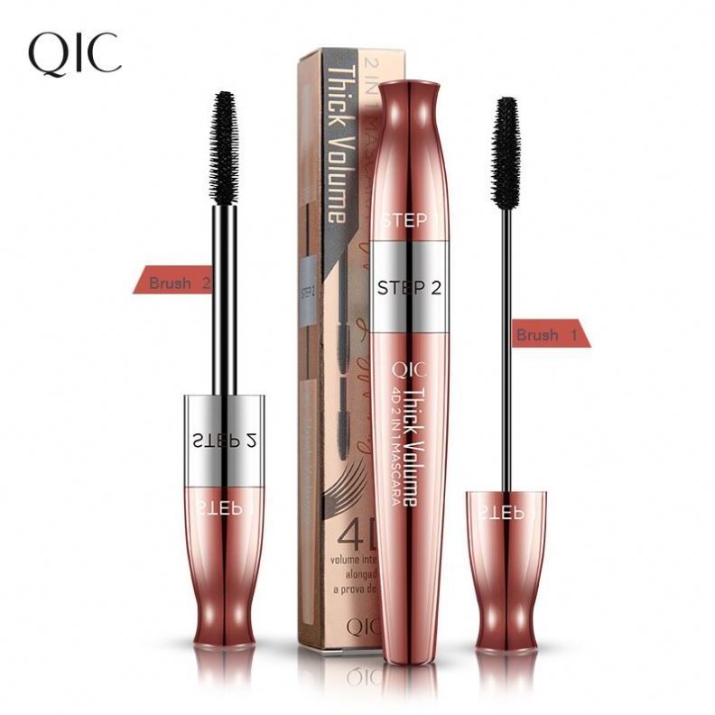 Long And Thick Double-Ended Volume Mascara Rose Gold Plating Long-Lasting Natural Waterproof And Non-Smudge Casa Zeta Jones My