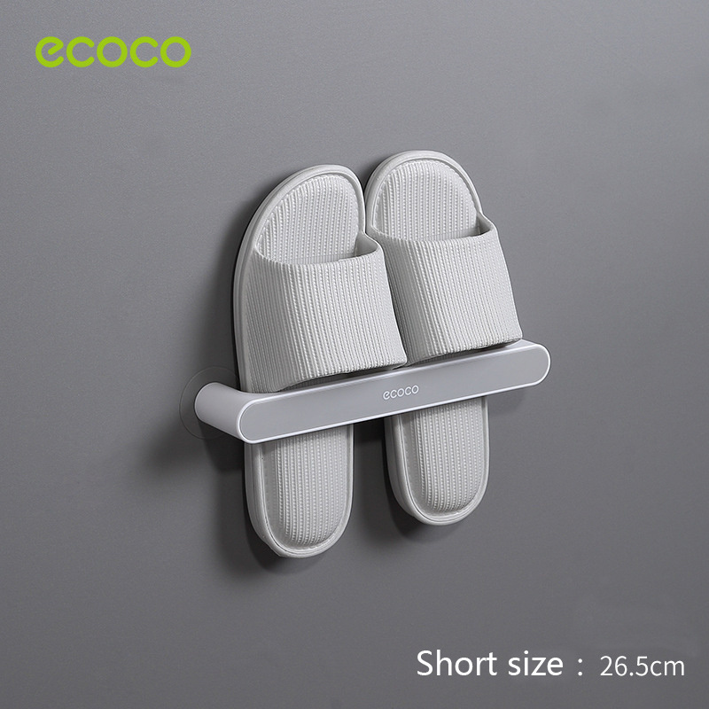 2023 Nail-free Slippers Holder shoe racks for home Shoe Rack Wall Mounted Hanging Kitchen Pot cover storage rack