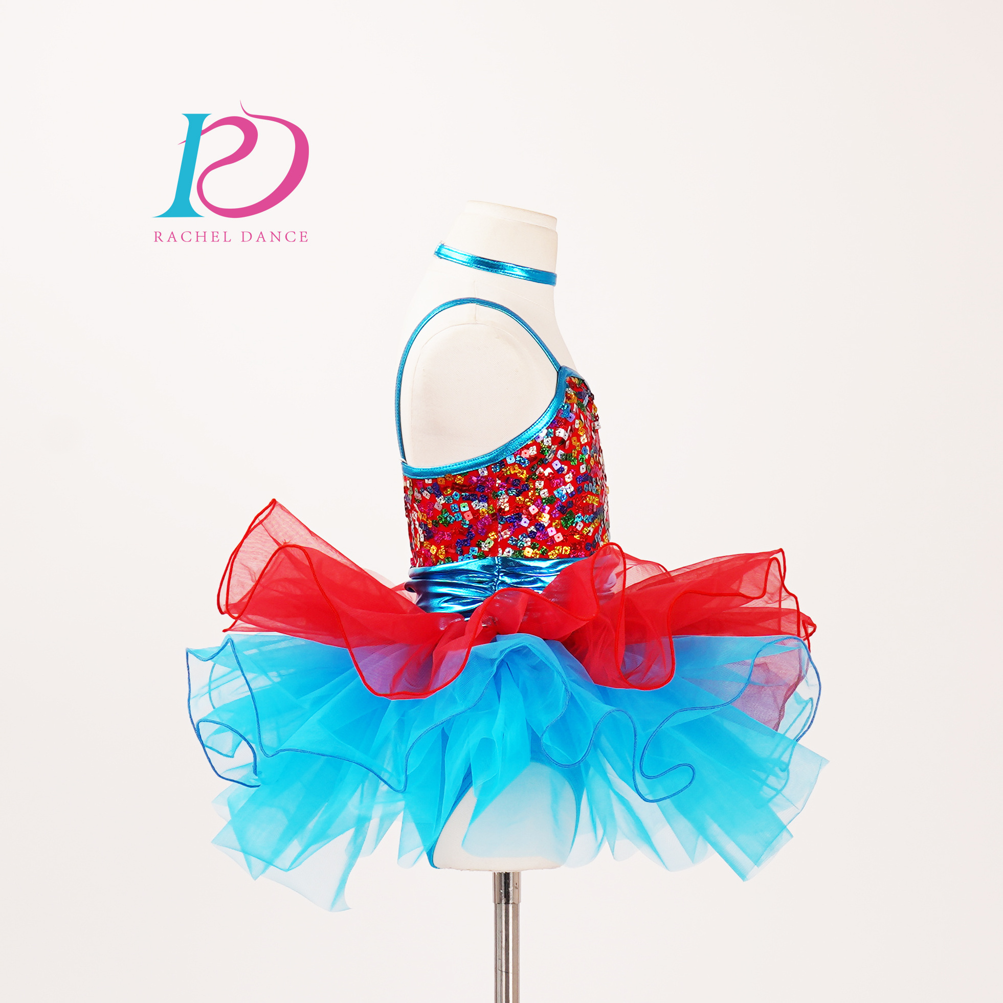 Dance costume kids girls dance cute sparkle tap and jazz performance dancewear ballet tutu dance costume