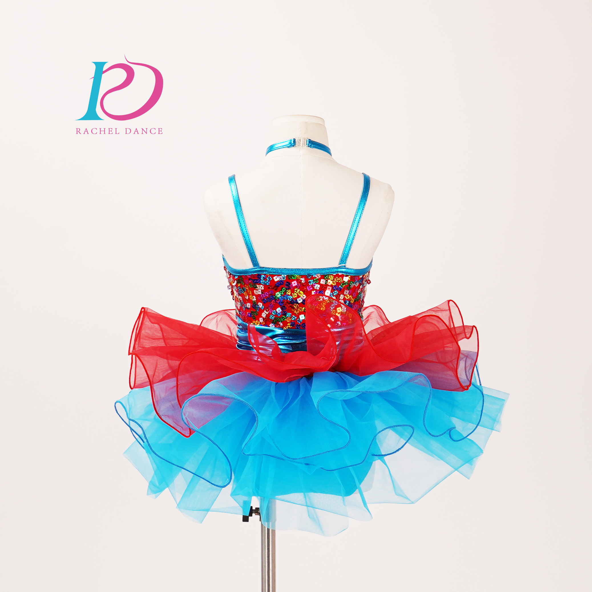 Dance costume kids girls dance cute sparkle tap and jazz performance dancewear ballet tutu dance costume