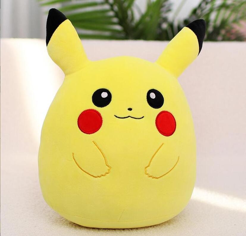 YWMX 35cm Fashion Plush Toy Kawaii Pikachu PP Cotton Stuffed Animals Plush Kids Toys Wholesale Girl Boys Gift Plush Pillow