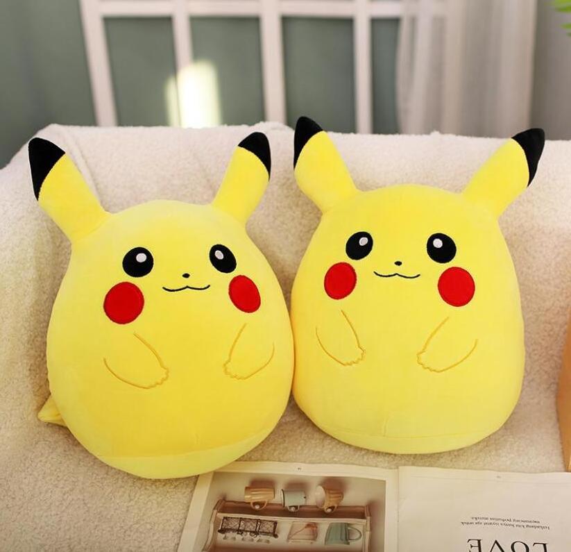 YWMX 35cm Fashion Plush Toy Kawaii Pikachu PP Cotton Stuffed Animals Plush Kids Toys Wholesale Girl Boys Gift Plush Pillow