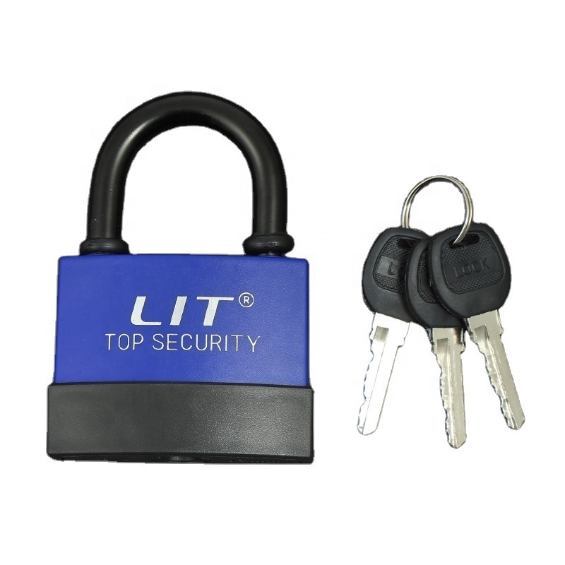 LIT Good quality wholesale  Square lock security anti-rust gate heavy duty waterproof iron padlock