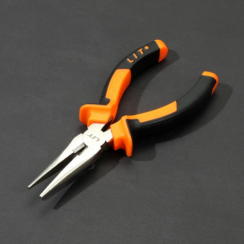 LIT wholesale 6 inch electrical industrial long nose plier combination pliers long nose pliers