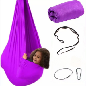 280*150cm  Indoor Physical Sensory Swing hardware included Kids hanging hammock chair