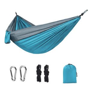 Factory Wholesale Camping Hammock With Ropes - Double Single Tree Hamock Outdoor Indoor 2 Person