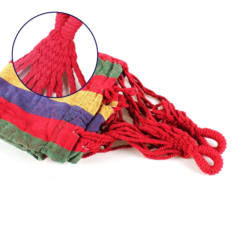 260*100cm Low Moq Factory Price Lightweight Portable Hammocks Tree Strap For Outdoor Camping