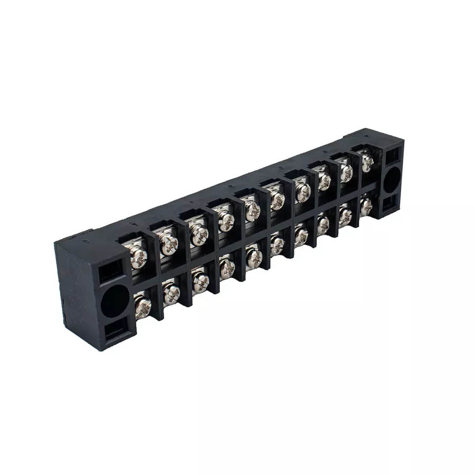 Distribution Box Connection Box TB2512 600V Fixed Terminal Block Power Supply Quick Connector Terminal Block 12P