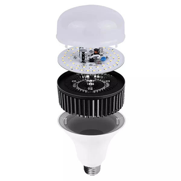 High Quality Indoor Lighting Aluminum Pc E27 100w Ceiling Led Lighting Fin Bulb Energy Saving Bulb