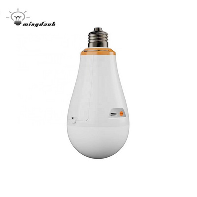 20W E27 Battery Operated Led Light Bulb Indoor Outdoor Rechargeable Emergency Bulb Light