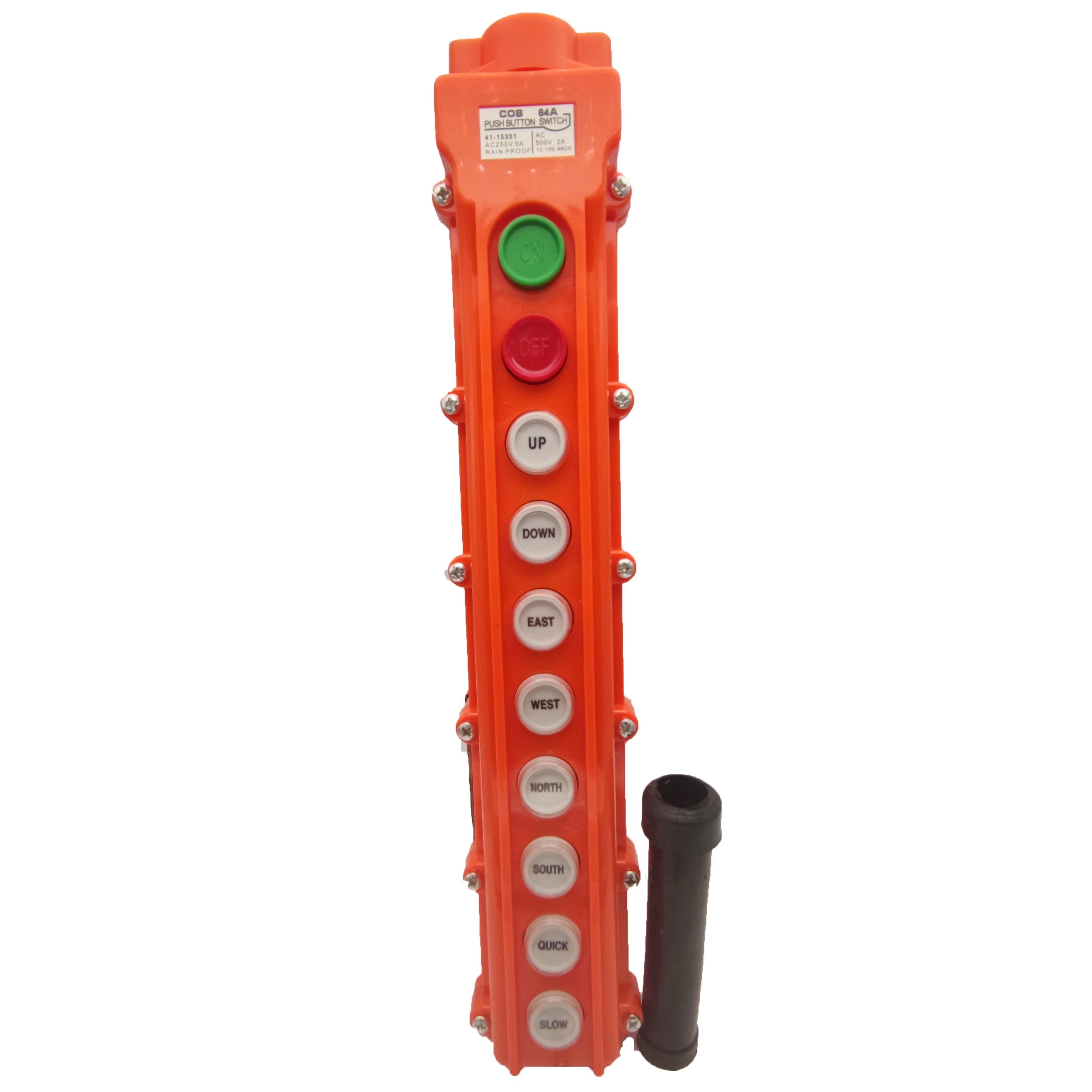 COB-62A High Quality Handheld Control Pushbutton Hoist Crane Pendant Hoist Control Switch