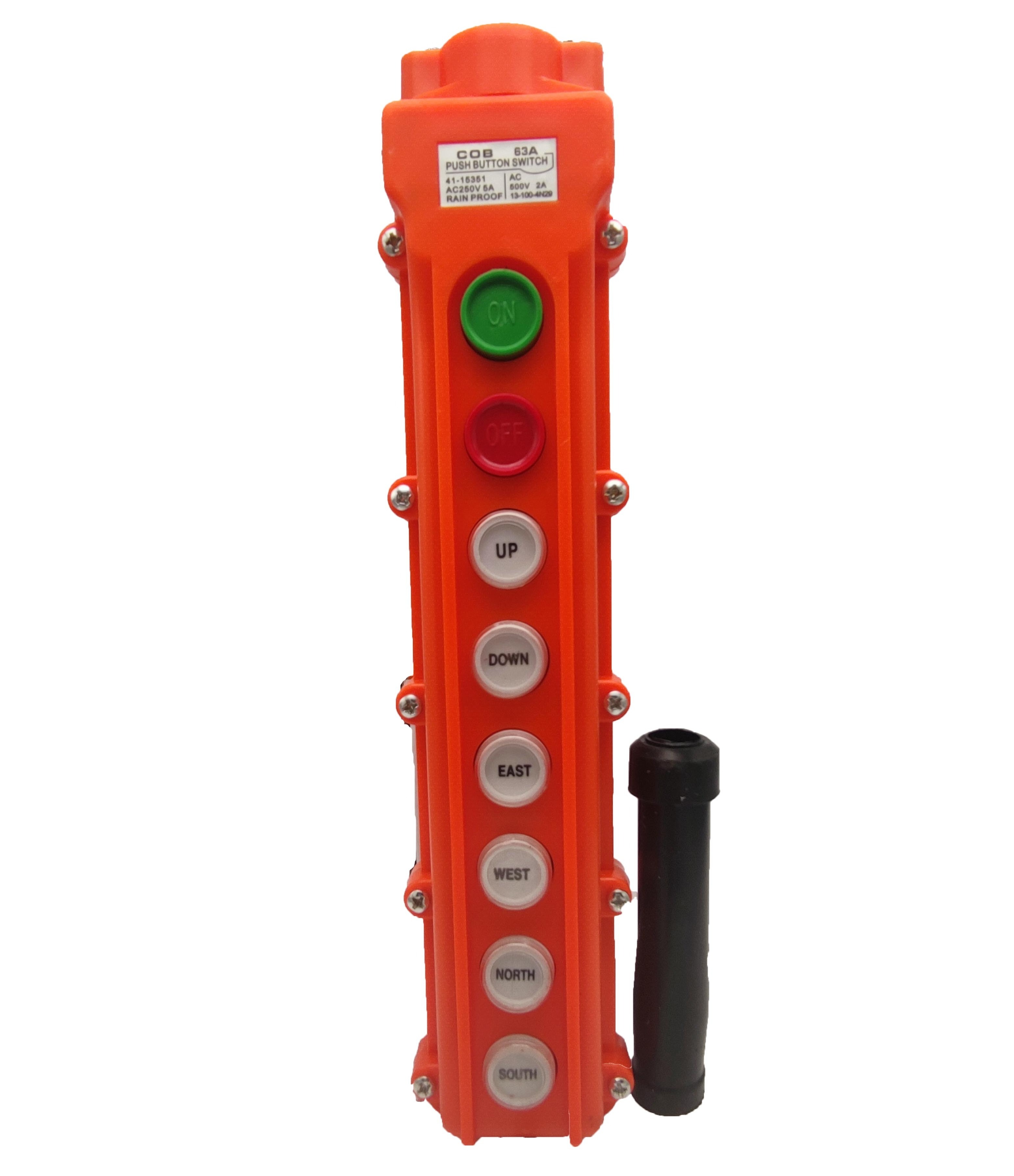 COB-62A High Quality Handheld Control Pushbutton Hoist Crane Pendant Hoist Control Switch