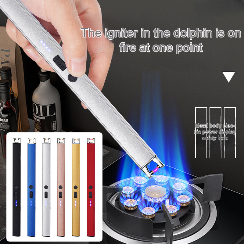 Aromatherapy candle lengthened gas stove natural gas electronic charging igniter household ignition gun ignition stick lighter