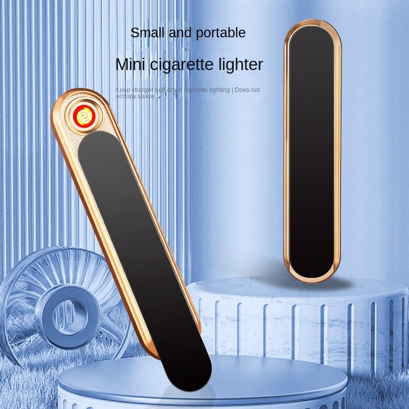 Rechargeable lighter electronic cigarette lighter creative compact portable lighter personality manufacturers wholesale