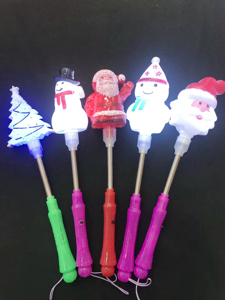 2018 New carton stick mixed LED Flashing Fairy Wands Girl Princess Glowing Magic Wand Sticks Birthday Toys Glow Party Supplies