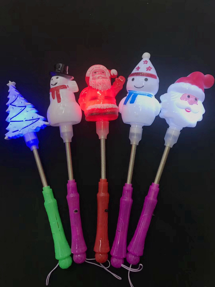 2018 New carton stick mixed LED Flashing Fairy Wands Girl Princess Glowing Magic Wand Sticks Birthday Toys Glow Party Supplies