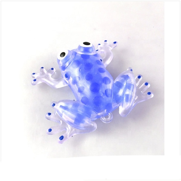 2022 Hot Sell Squeeze Bead Frog Toys Squishy Stretchy Venting Frog Squeeze Bead Ball Toy