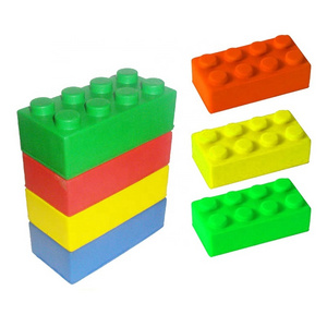 PU Foam Building Blocks Shape Toys Anti Stress Block Relief Toys