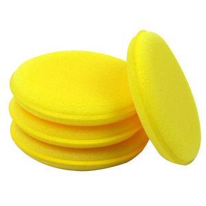 soft portable easy cleaning car vehicle polishing wax wash tire wax sponge pads Soft sponge for waxing and car washin