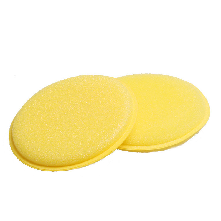 soft portable easy cleaning car vehicle polishing wax wash tire wax sponge pads Soft sponge for waxing and car washin