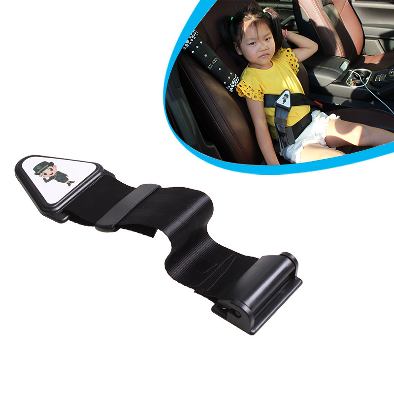 High quality safety black oxford car vehicle baby kids child seat blet strap locking clip