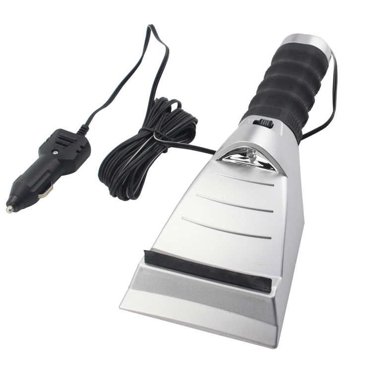 12V18W Electric heated car ice scraper with LED light