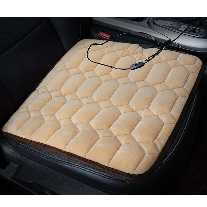 Universal portable car home office USB heated heating seat cover pad mat cushion