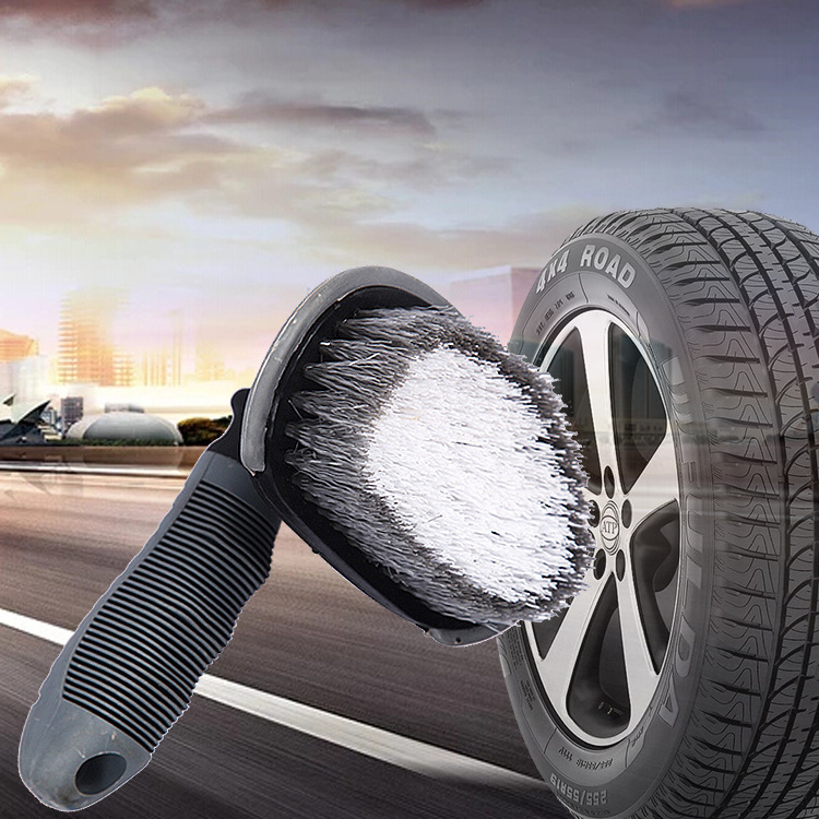 High quality and durable car tire cleaning brush car wheel cleaning brush