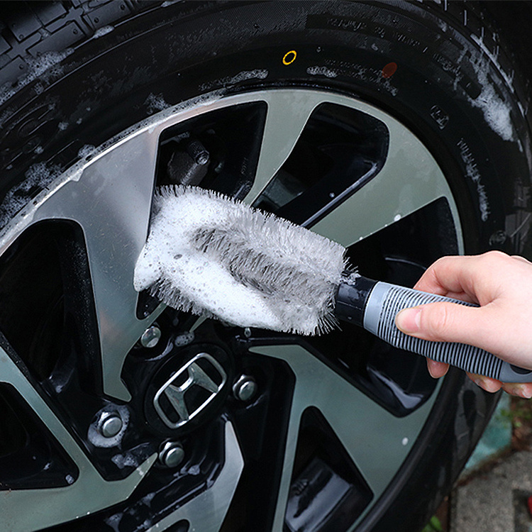 high quality cleaner wash car detailing wheel tire brush