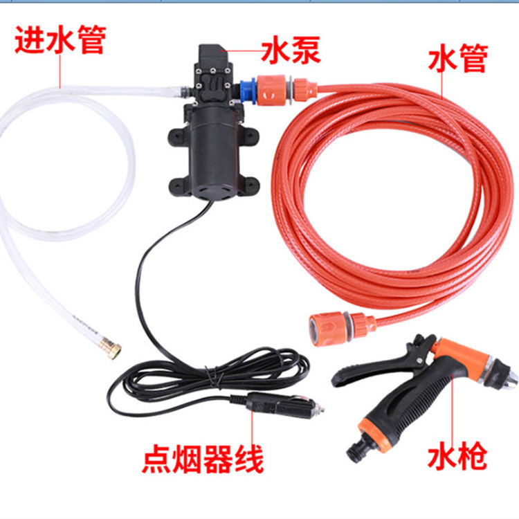 12V electric handheld high speed pressure  car washer