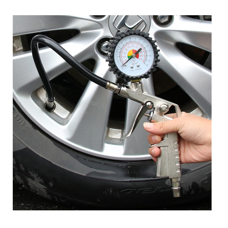 car tire pressure gauge auto diagnostic tool pointer Tire pressure gauge