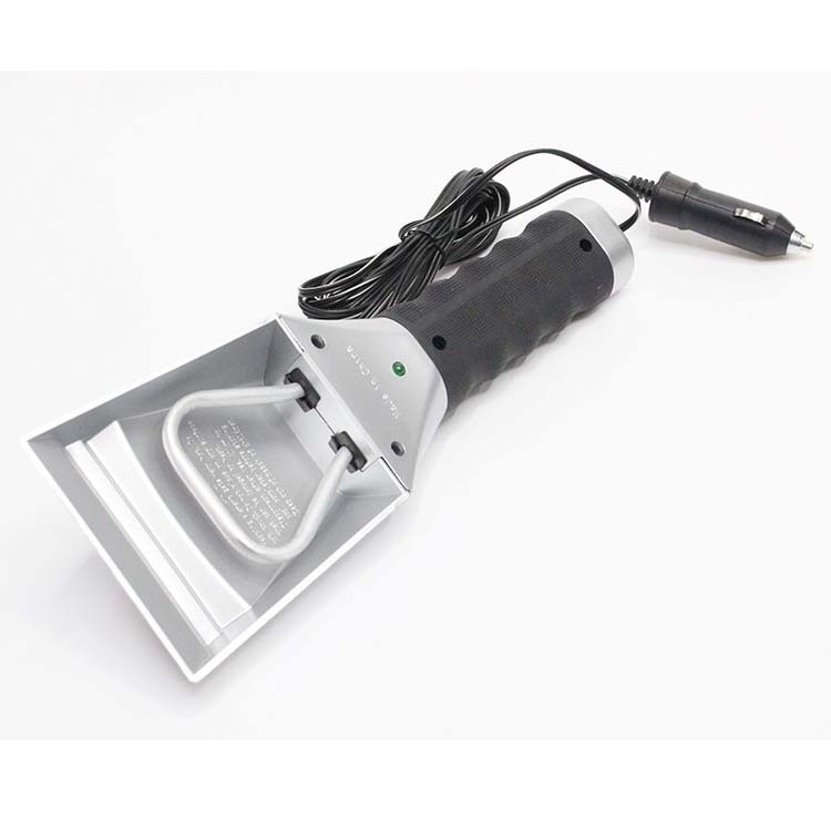 12V18W Electric heated car ice scraper with LED light