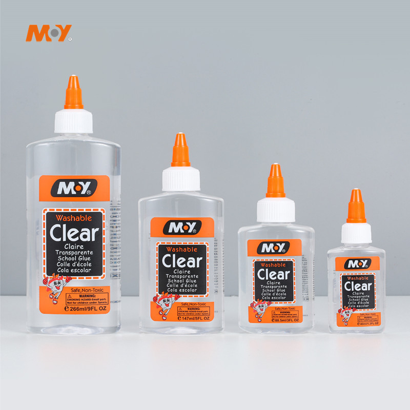 Wholesale Factory Non-Toxic Safe Liquid Glue Adhesive Multi-Function Washable Clear Glue For Paper Wood Fabric