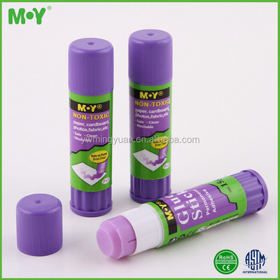 2016 New stationery products Environmental PVP Purple Color Disappearing Glue Stick