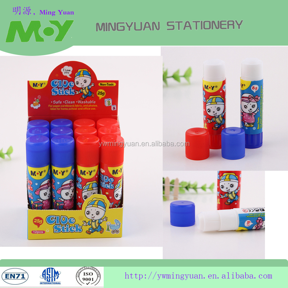 PVP strong adhesive eco-friendly glue stick for school kids