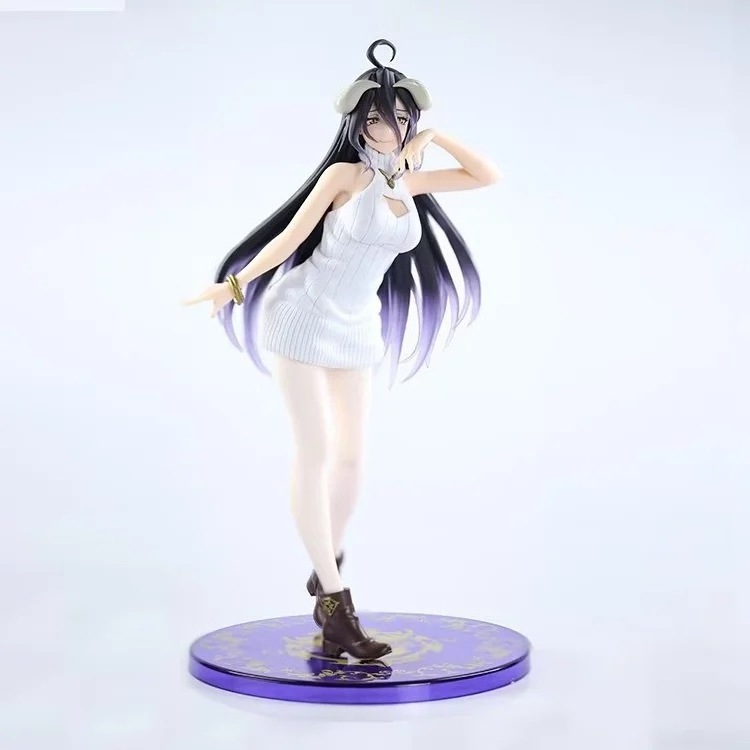 Hot Sale Anime Product Sexy Girl Overlord Albedo Figure Model Doll Adult Collection PVC Toys Action Figure