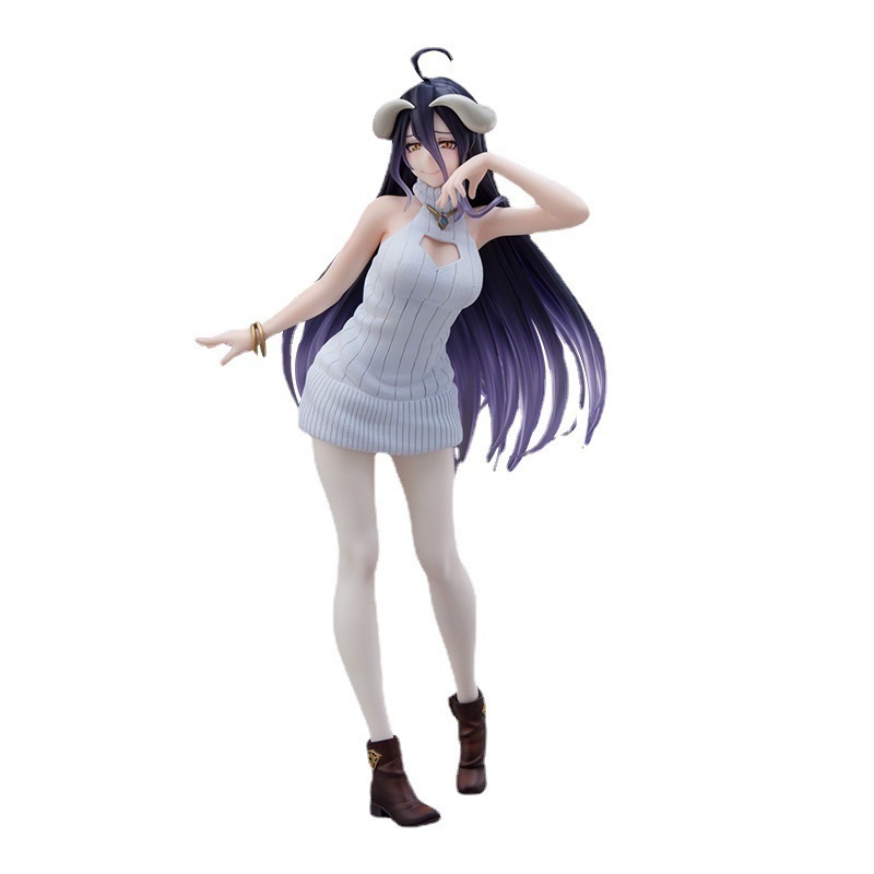 Hot Sale Anime Product Sexy Girl Overlord Albedo Figure Model Doll Adult Collection PVC Toys Action Figure